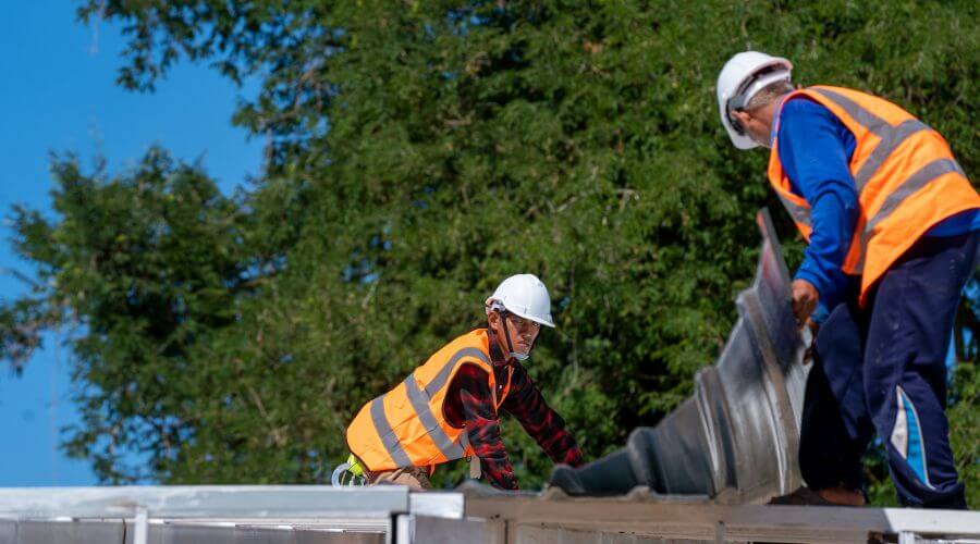 Professional gutter cleaning in Erhard, MN